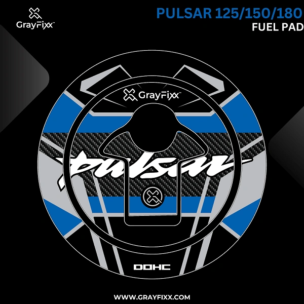 Pulsar 125/150/180 Fuel Pad | Premium 3D Gel Fuel Pad, Pack of 1